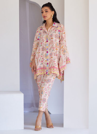Azizam Blush Pink Shirt - Image 8