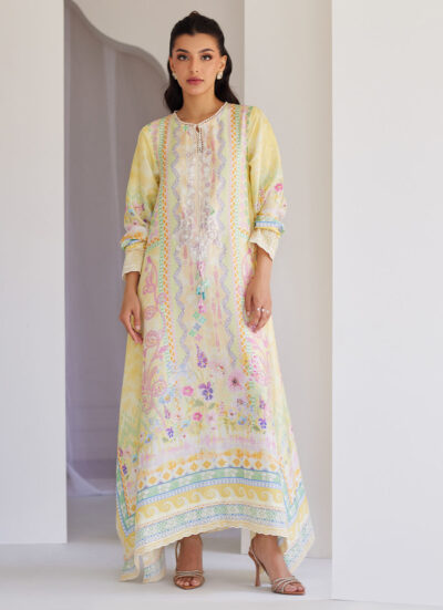 Cali Raw Silk Kaftan - Image 5