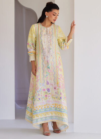 Cali Raw Silk Kaftan - Image 2