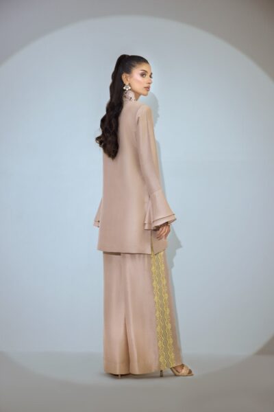 Cream Beige Silk - Image 5