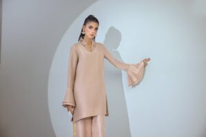 Cream Beige Silk