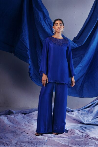 Sapphire Luxe Rawsilk - Image 4