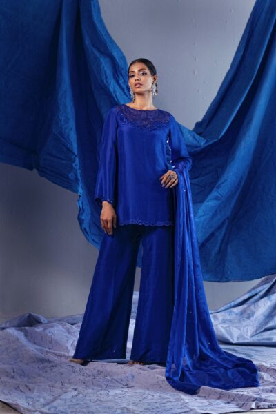 Sapphire Luxe Rawsilk - Image 2