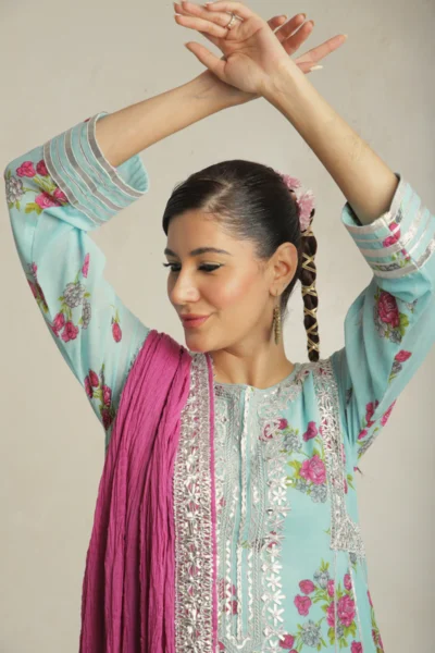 Light Blue Kalidaar - Image 3