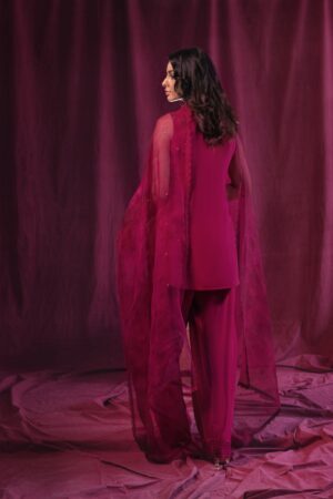 Mulberry Wine Rawsilk