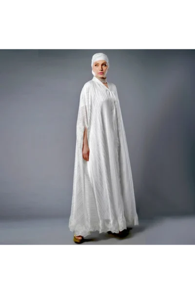 Parisa White Abaya - Image 2