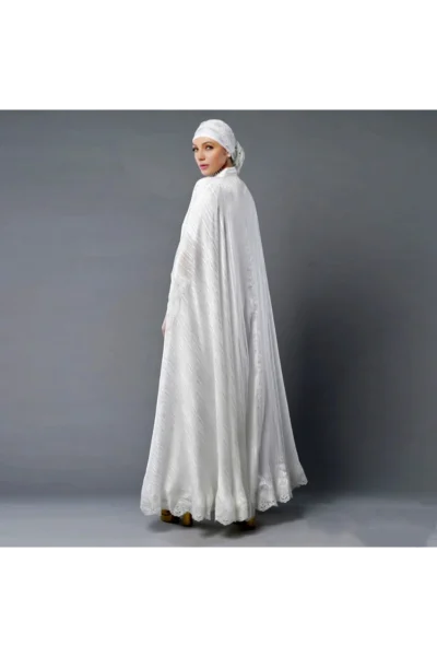 Parisa White Abaya - Image 4