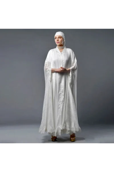 Parisa White Abaya