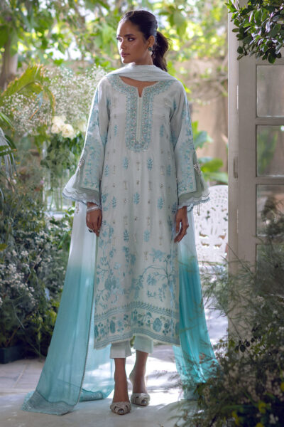 Naashia - Shirt Pants and Dupatta