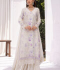 Lila Shirt And Dupatta