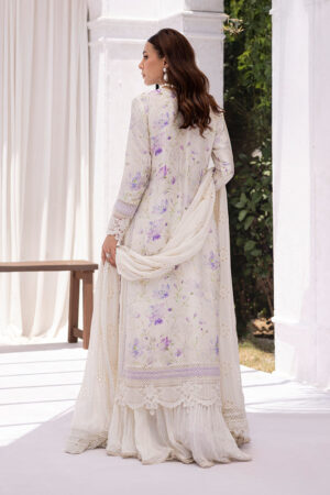 Lila Shirt And Dupatta