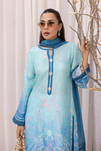 Soleil Shirt And Dupatta - Image 2