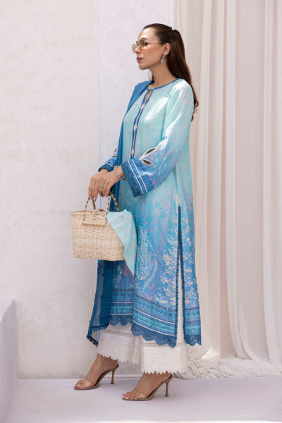 Soleil Shirt And Dupatta - Image 3