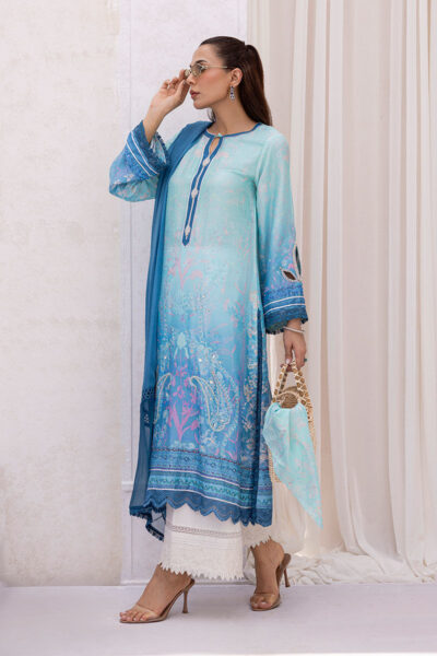 Soleil Shirt And Dupatta - Image 5