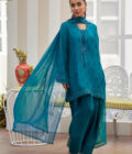 Maella Emerald Shirt and Dupatta