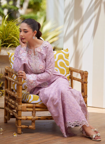 Melek Rose Kaftan - Image 6