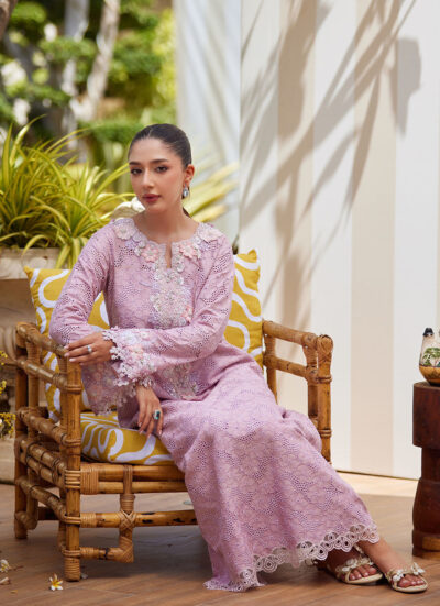 Melek Rose Kaftan - Image 3