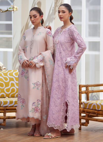 Melek Rose Kaftan - Image 4