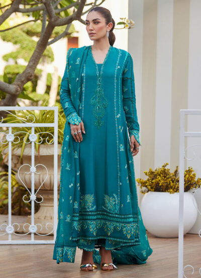 Leni Emerald Kalidaar and Dupatta - Image 4