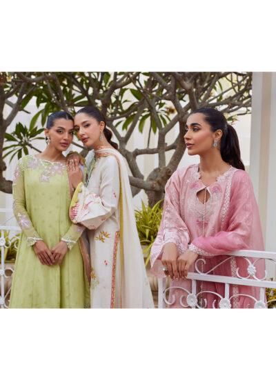 Jovie Tea Pink Shirt and Dupatta - Image 7