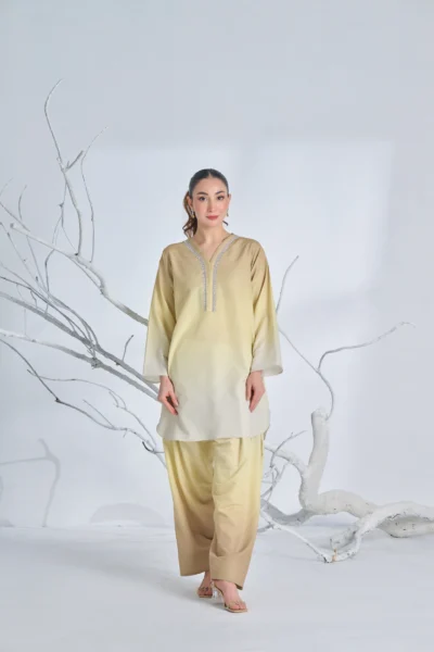 Butter Yellow Ombré | 2-Piece