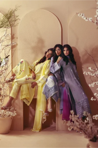 Behr (Shirt, Pants & Dupatta) - Image 3