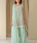 Aqua June with Dupatta and Shalwar