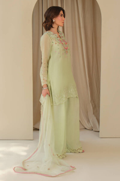 Mint June with Dupatta and Shalwar - Image 6