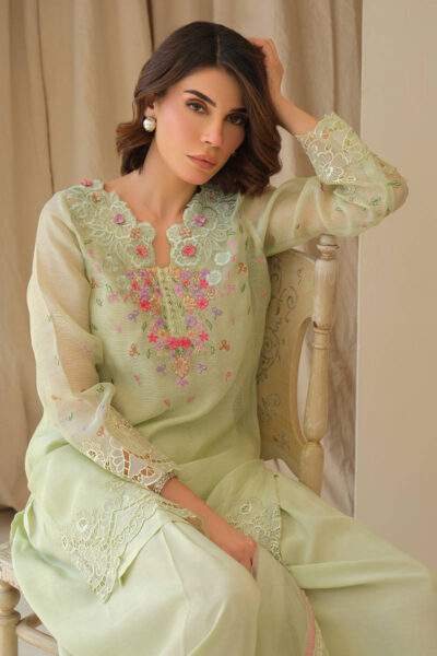 Mint June with Dupatta and Shalwar - Image 8