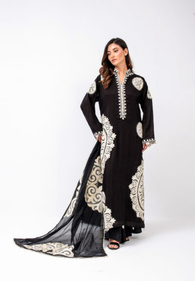 Alara Onyx Shirt & Dupatta - Image 10