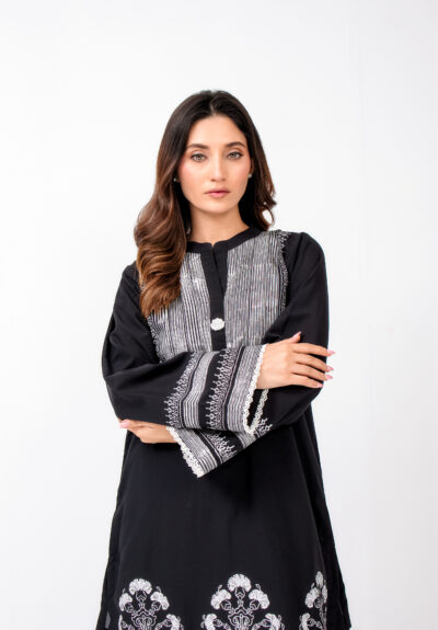 Mira Ink Block Shirt & Shalwar - Image 3