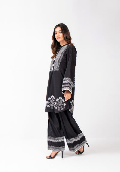 Mira Ink Block Shirt & Shalwar - Image 5