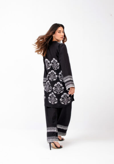 Mira Ink Block Shirt & Shalwar - Image 7