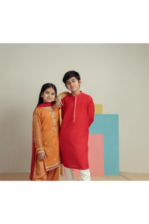 Red Magic Kurta Pajama