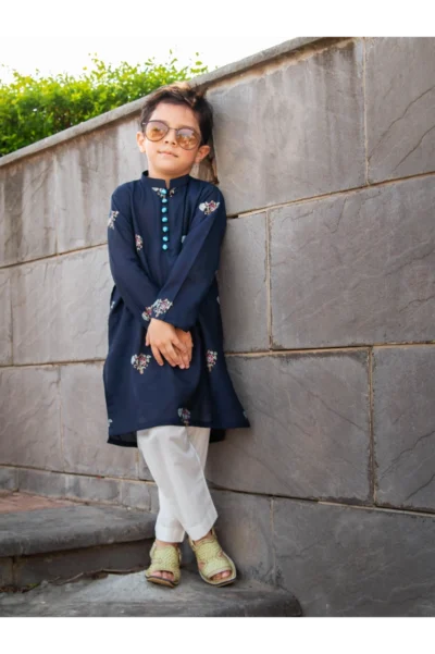 Stary Night - Block Print Kurta Pajama
