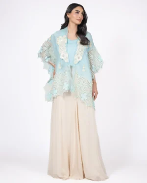 ManElle Cape-Aqua
