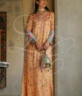 Tara - Gota work long shirt with Gold Kaamdaani Potli