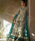 Lila- Peplum top with neckline front back and sleeves work with Gharara