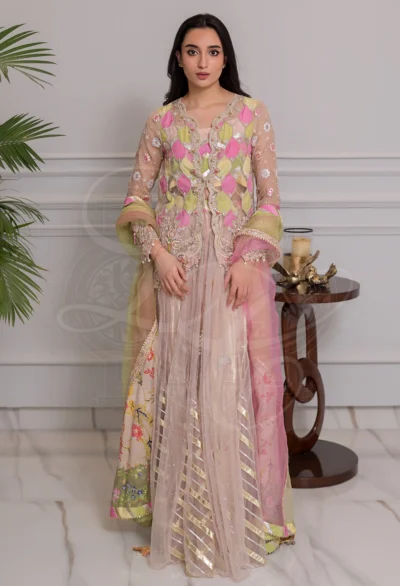 Zeenat Chattapatti Gota Panelled Lehenga Set