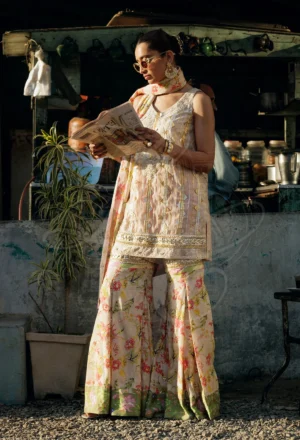 RAYA Luxe Gharara Set Dupatta