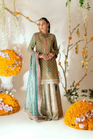 Zoya Sea Green Kurta Set
