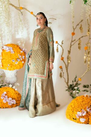 Zoya Sea Green Kurta Set