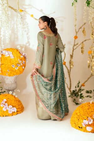 Zoya Sea Green Kurta Set