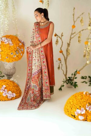 Rina Rust Two-Piece Set