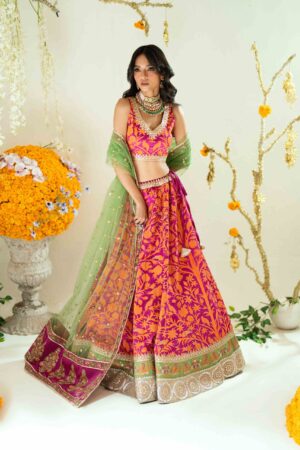 Ena Amethyst Lehenga Set