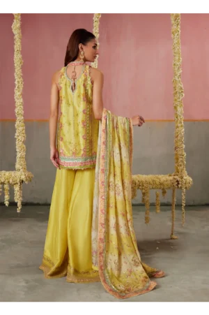Zaria Kiwi Shirt And Dupatta