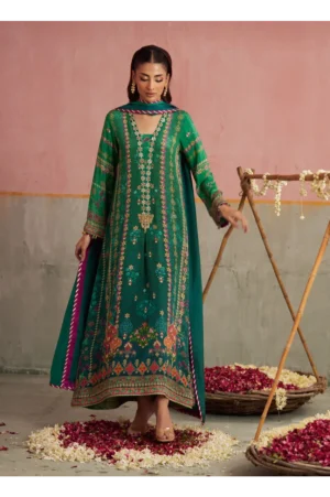 Noemi Jade Shirt And Dupatta