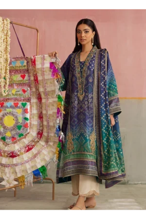 Catalina Ombre Shirt And Dupatta