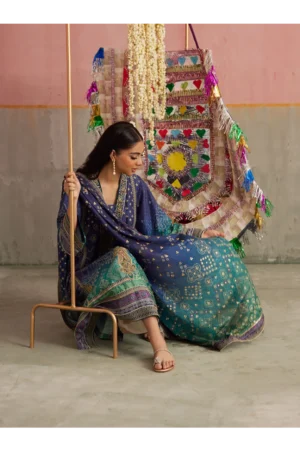 Catalina Ombre Shirt And Dupatta