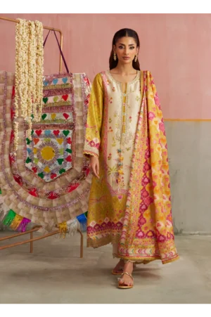 Arabella Kiwi Shirt And Dupatta